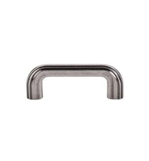 Top Knobs TK222PTA Victoria Falls 3" Center to Center Zinc Alloy Cabinet Pull in Pewter Antique