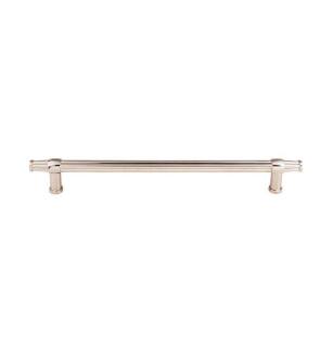 Top Knobs TK199PN Luxor 12" Center to Center Zinc Alloy Luxor Appliance Cabinet Pull in Polished Nickel