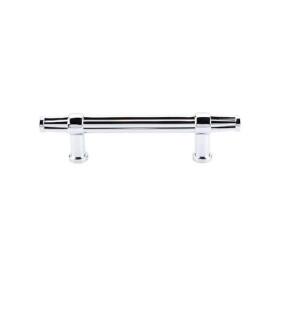Top Knobs TK197PC Luxor 3 3/4" Center to Center Zinc Alloy Luxor Cabinet Pull in Polished Chrome