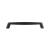 Top Knobs TK152BLK Appliance 12" Center to Center Zinc Alloy Rung Appliance Pull in Flat Black