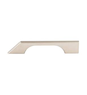 Top Knobs TK14BSN Sanctuary 5" Center to Center Zinc Alloy Tapered Pull in Brushed Satin Nickel