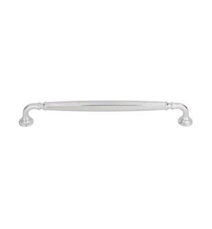 Top Knobs TK1055PC Grace 8 7/8" Center to Center Zinc Alloy Barrow Cabinet Pull in Polished Chrome