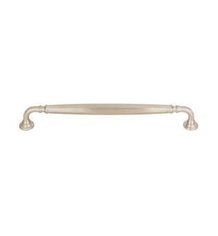 Top Knobs TK1055BSN Grace 8 7/8" Center to Center Zinc Alloy Barrow Cabinet Pull in Brushed Satin Nickel