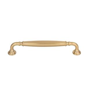 Top Knobs TK1053HB Grace 6 3/8" Center to Center Zinc Alloy Barrow Cabinet Pull in Honey Bronze