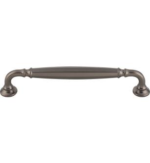 Top Knobs TK1053AG Grace 6 3/8" Center to Center Zinc Alloy Barrow Cabinet Pull in Ash Gray