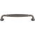 Top Knobs TK1053AG Grace 6 3/8" Center to Center Zinc Alloy Barrow Cabinet Pull in Ash Gray