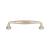 Top Knobs TK1052BSN Grace 5 1/8" Center to Center Zinc Alloy Barrow Cabinet Pull in Brushed Satin Nickel