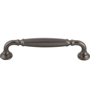 Top Knobs TK1052AG Grace 5 1/8" Center to Center Zinc Alloy Barrow Cabinet Pull in Ash Gray