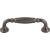 Top Knobs TK1051AG Grace 3 3/4" Center to Center Zinc Alloy Barrow Cabinet Pull in Ash Gray