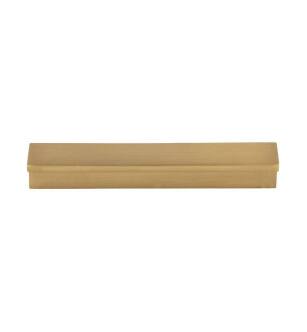 Top Knobs TK1041HB Grace 3 3/4" Center to Center Zinc Alloy Minetta Tab Cabinet Pull in Honey Bronze