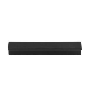 Top Knobs TK1041BLK Grace 3 3/4" Center to Center Zinc Alloy Minetta Tab Cabinet Pull in Flat Black