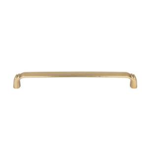 Top Knobs TK1037HB Grace 12" Center to Center Zinc Alloy Pomander Appliance Cabinet Pull in Honey Bronze