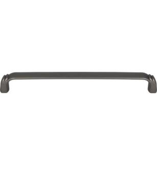 Top Knobs TK1037AG Grace 12" Center to Center Zinc Alloy Pomander Appliance Cabinet Pull in Ash Gray