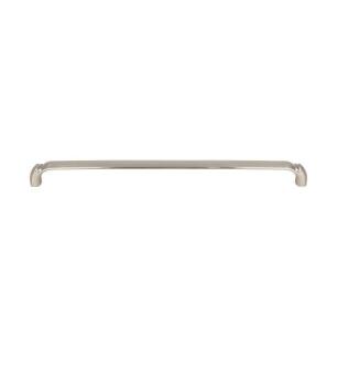 Top Knobs TK1036BSN Grace 12" Center to Center Zinc Alloy Pomander Cabinet Pull in Brushed Satin Nickel