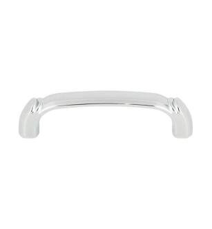 Top Knobs TK1031PC Grace 3 3/4" Center to Center Zinc Alloy Pomander Cabinet Pull in Polished Chrome