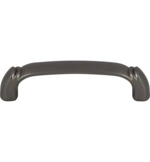 Top Knobs TK1031AG Grace 3 3/4" Center to Center Zinc Alloy Pomander Cabinet Pull in Ash Gray