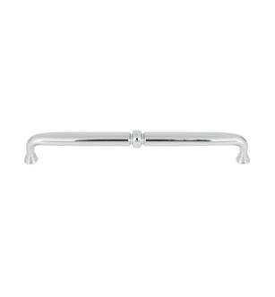 Top Knobs TK1025PC Grace 8 7/8" Center to Center Zinc Alloy Henderson Cabinet Pull in Polished Chrome