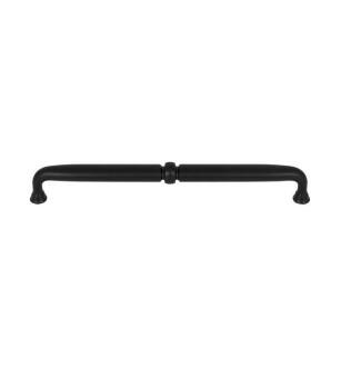 Top Knobs TK1025BLK Grace 8 7/8" Center to Center Zinc Alloy Henderson Cabinet Pull in Flat Black
