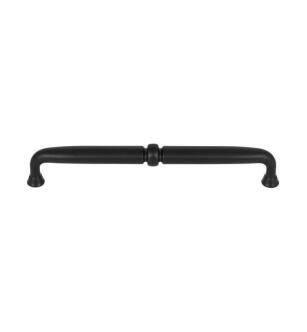 Top Knobs TK1024BLK Grace 7 5/8" Center to Center Zinc Alloy Henderson Cabinet Pull in Flat Black