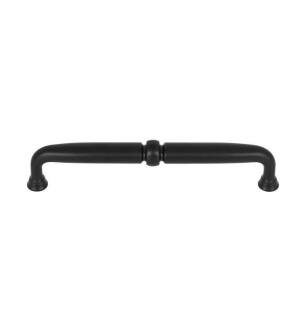 Top Knobs TK1023BLK Grace 6 3/8" Center to Center Zinc Alloy Henderson Cabinet Pull in Flat Black