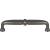 Top Knobs TK1022AG Grace 5 1/8" Center to Center Zinc Alloy Henderson Cabinet Pull in Ash Gray