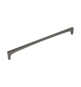 Top Knobs TK1017AG Grace 12" Center to Center Zinc Alloy Riverside Cabinet Pull in Ash Gray