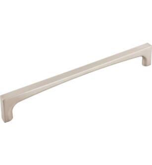 Top Knobs TK1018BSN Grace 12" Center to Center Zinc Alloy Riverside Appliance Cabinet Pull in Brushed Satin Nickel