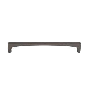 Top Knobs TK1015AG Grace 7 5/8" Center to Center Zinc Alloy Riverside Cabinet Pull in Ash Gray