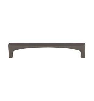 Top Knobs TK1013AG Grace 5 1/8" Center to Center Zinc Alloy Riverside Cabinet Pull in Ash Gray
