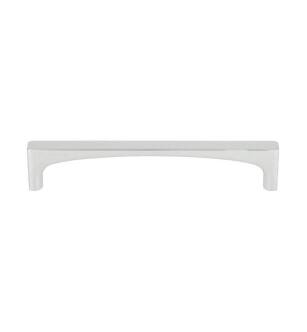 Top Knobs TK1013PC Grace 5 1/8" Center to Center Zinc Alloy Riverside Cabinet Pull in Polished Chrome