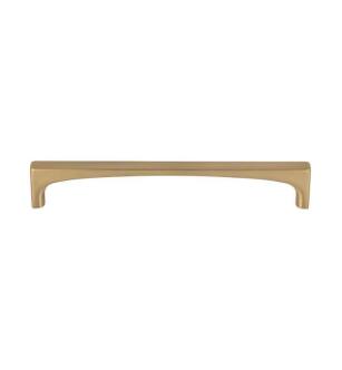 Top Knobs TK1014HB Grace 6 3/8" Center to Center Zinc Alloy Riverside Cabinet Pull in Honey Bronze