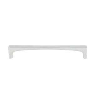 Top Knobs TK1014PC Grace 6 3/8" Center to Center Zinc Alloy Riverside Cabinet Pull in Polished Chrome