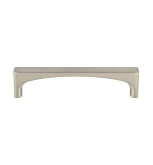 Top Knobs TK1012BSN Grace 3 3/4" Center to Center Zinc Alloy Riverside Cabinet Pull in Brushed Satin Nickel
