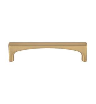 Top Knobs TK1012HB Grace 3 3/4" Center to Center Zinc Alloy Riverside Cabinet Pull in Honey Bronze