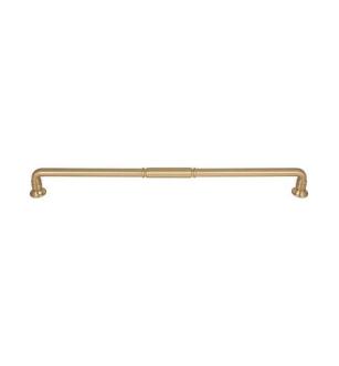 Top Knobs TK1009HB Grace 18" Center to Center Zinc Alloy Kent Appliance Cabinet Pull in Honey Bronze
