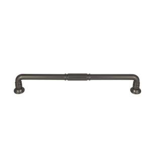 Top Knobs TK1008AG Grace 12" Center to Center Zinc Alloy Kent Appliance Cabinet Pull in Ash Gray