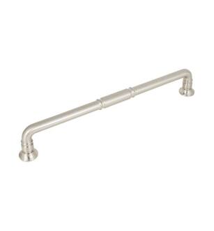 Top Knobs TK1008BSN Grace 12" Center to Center Zinc Alloy Kent Appliance Cabinet Pull in Brushed Satin Nickel