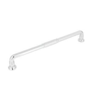 Top Knobs TK1008PC Grace 12" Center to Center Zinc Alloy Kent Appliance Cabinet Pull in Polished Chrome