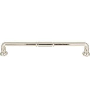 Top Knobs TK1008PN Grace 12" Center to Center Zinc Alloy Kent Appliance Cabinet Pull in Polished Nickel