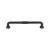 Top Knobs TK1004BLK Grace 6 3/8" Center to Center Zinc Alloy Kent Cabinet Pull in Flat Black