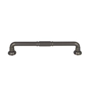 Top Knobs TK1004AG Grace 6 3/8" Center to Center Zinc Alloy Kent Cabinet Pull in Ash Gray