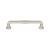 Top Knobs TK1003BSN Grace 5 1/8" Center to Center Zinc Alloy Kent Cabinet Pull in Brushed Satin Nickel