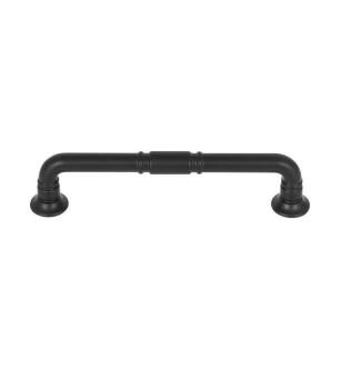 Top Knobs TK1003BLK Grace 5 1/8" Center to Center Zinc Alloy Kent Cabinet Pull in Flat Black