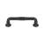 Top Knobs TK1002BLK Grace 3 3/4" Center to Center Zinc Alloy Kent Cabinet Pull in Flat Black