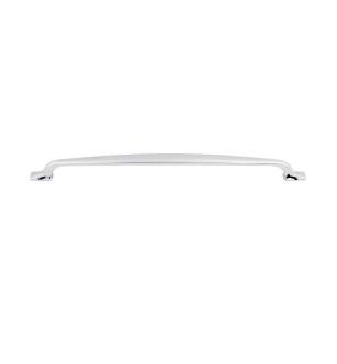 Top Knobs TK868PC Devon 12" Center to Center Zinc Alloy Torbay Pull in Polished Chrome
