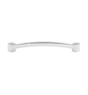 Top Knobs TK67PC Appliance 12" Center to Center Zinc Alloy Oval Appliance Pull in Polished Chrome
