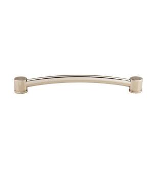 Top Knobs TK67PN Appliance 12" Center to Center Zinc Alloy Oval Appliance Pull in Polished Nickel