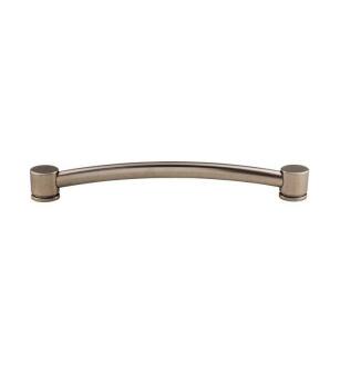 Top Knobs TK67PTA Appliance 12" Center to Center Zinc Alloy Oval Appliance Pull in Pewter Antique