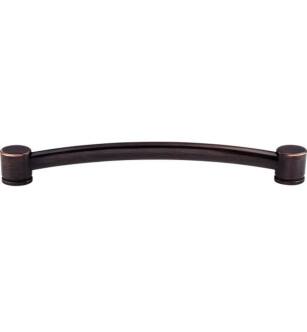 Top Knobs TK67TB Appliance 12" Center to Center Zinc Alloy Oval Appliance Pull in Tuscan Bronze