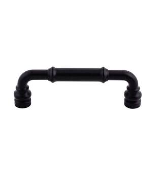 Top Knobs TK883BLK Devon 3 3/4" Center to Center Zinc Alloy Brixton Pull in Flat Black